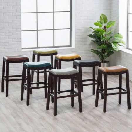 Saddle Grey : Ghế Quầy Bar , Đảo Bếp - H74cm